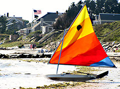 original sailboat photo by Herb Rosenfield of the AFCCenter of Cheshire, CT.